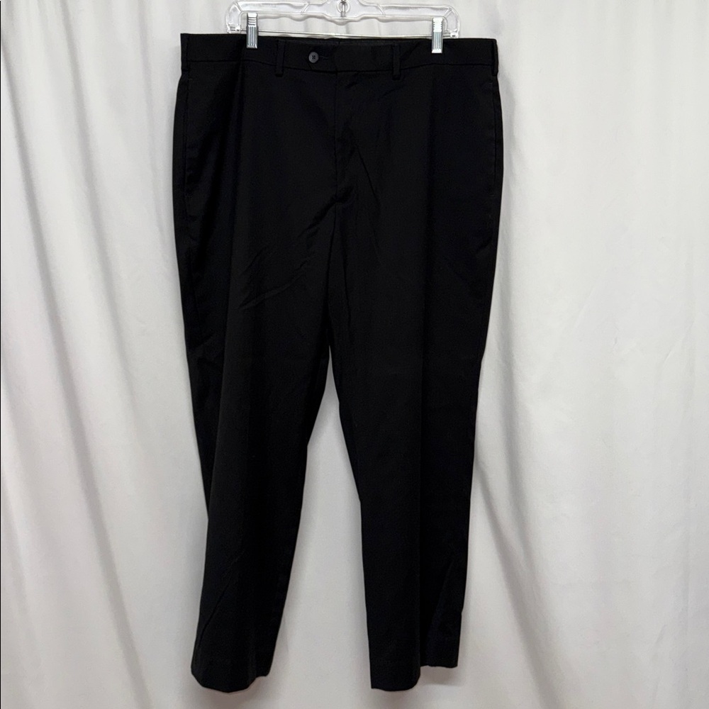 Savane Men’s 38x29 Black Dress Pants Stretch Business Casual Office